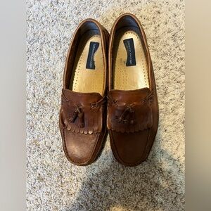 Giorgio Brutini brown leather loafers size 11.5